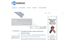 Desktop Screenshot of igoscience.com